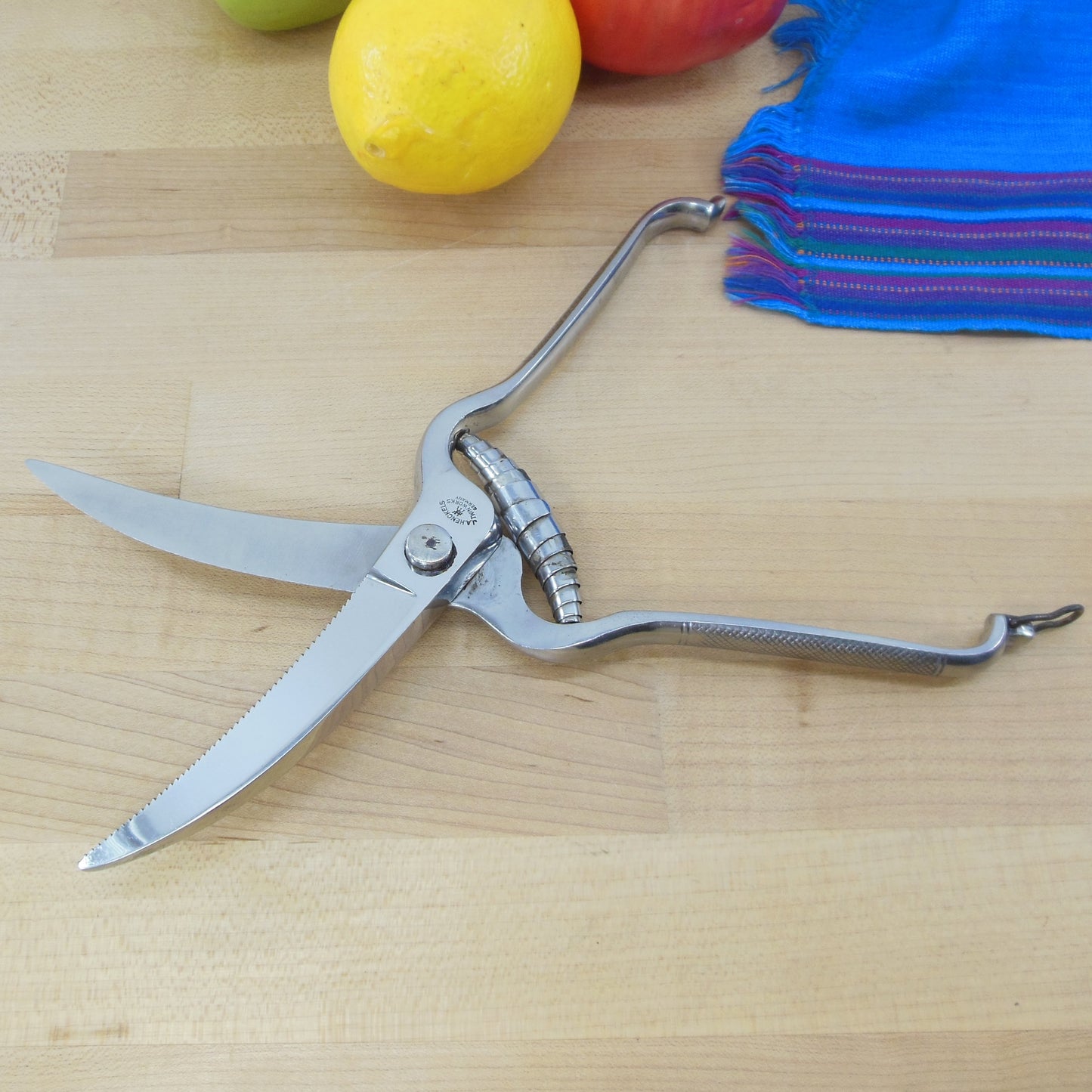 J.A. Henckels Twinworks Germany Vintage Stainless Steel Poultry Game Shears Vintage