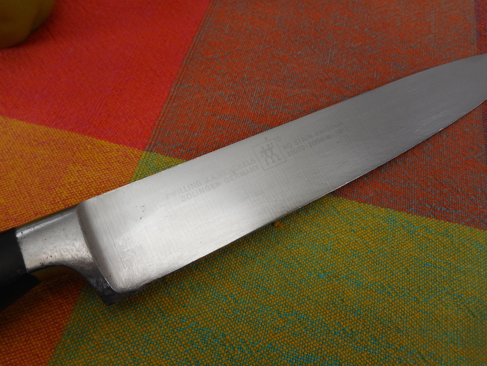 J.A. Henckels Germany 31070-200 mm 8" Stainless Carving Knife Used