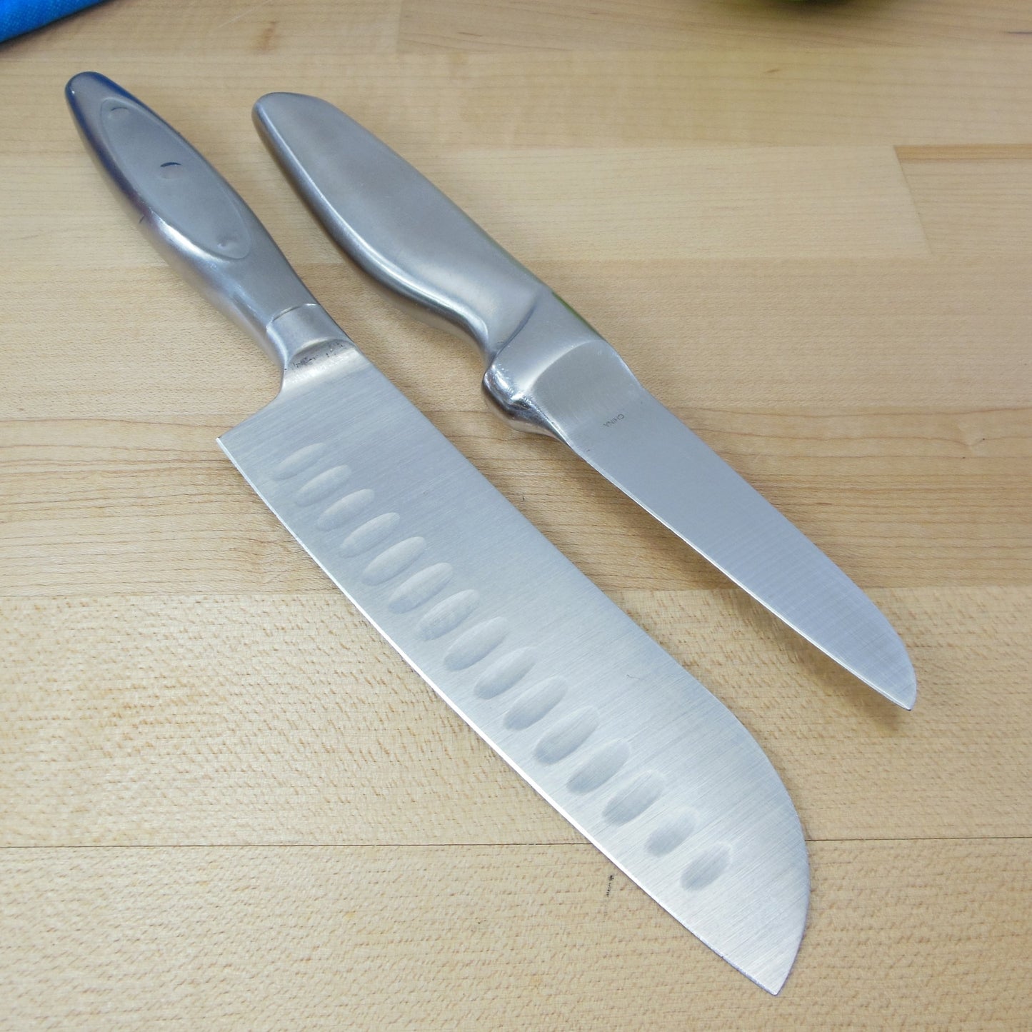 Cuisinart 5" Santoku or Hoffritz 3" Paring Knife Stainless Handles - Your Choice of One
