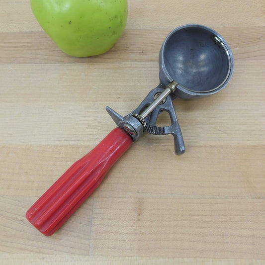 Unbranded Red Handle Mechanical Ice Cream Scoop