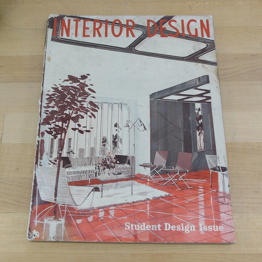 Interior Design Magazine July 1966 Larry Aldrich Museum Quogue