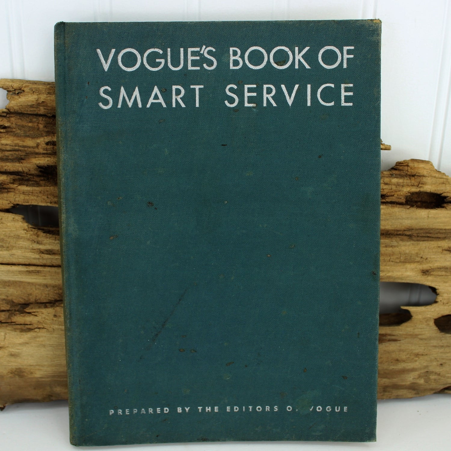 Antique 1930 Conde Nast Vogue's Book of Smart Service Butler Chauffeur Dress Silver Table Service