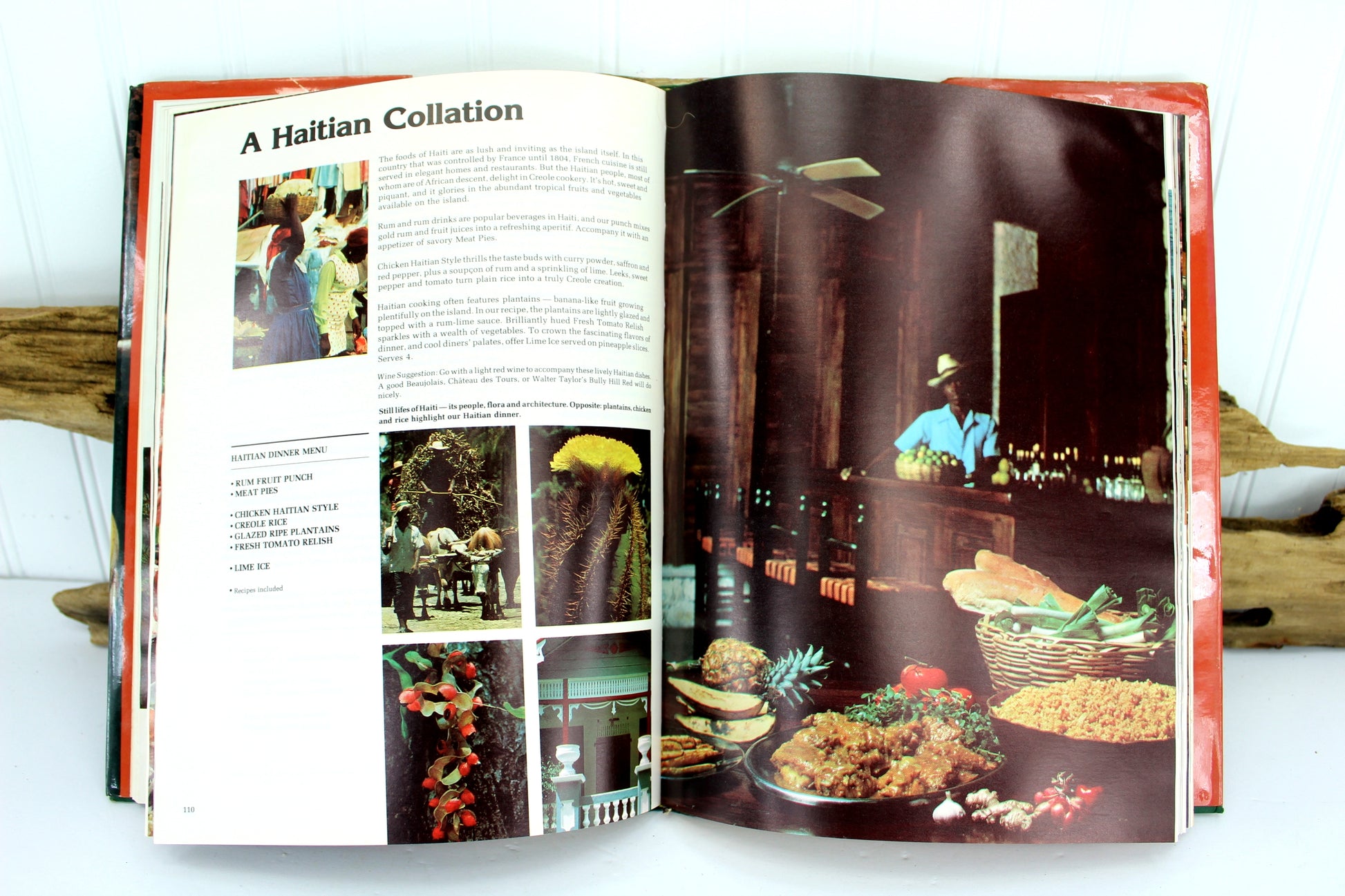 Vintage Cookbook Entertaining Internationally 1977 International Party Event 32 Menus Sphere Magazine europe haiti