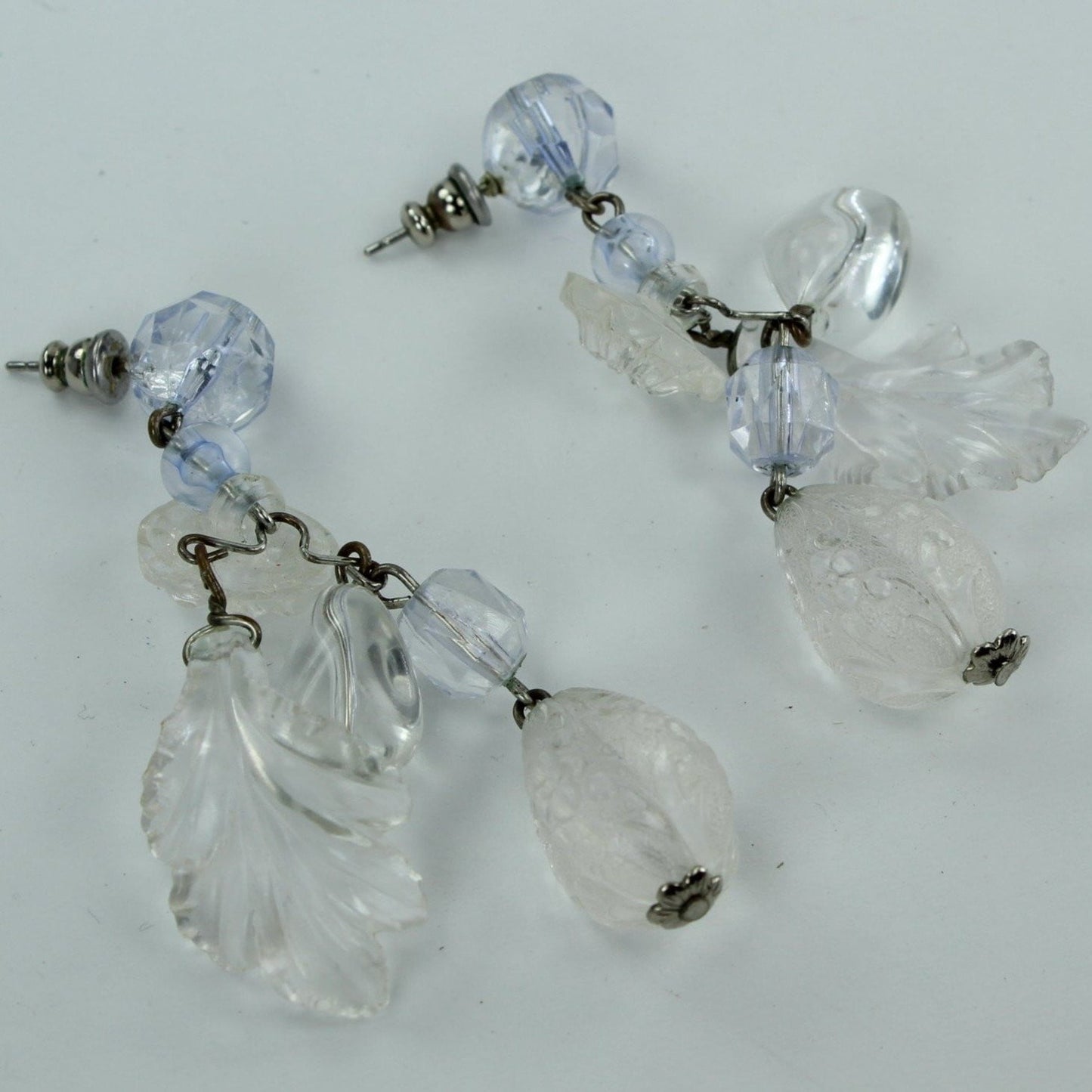 Chandelier Dangle Earrings Post Variety Shape Beads light
