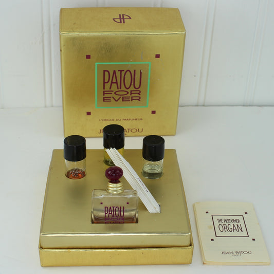 Jean Patou Forever Perfumer Tester Box 3 Fragrances