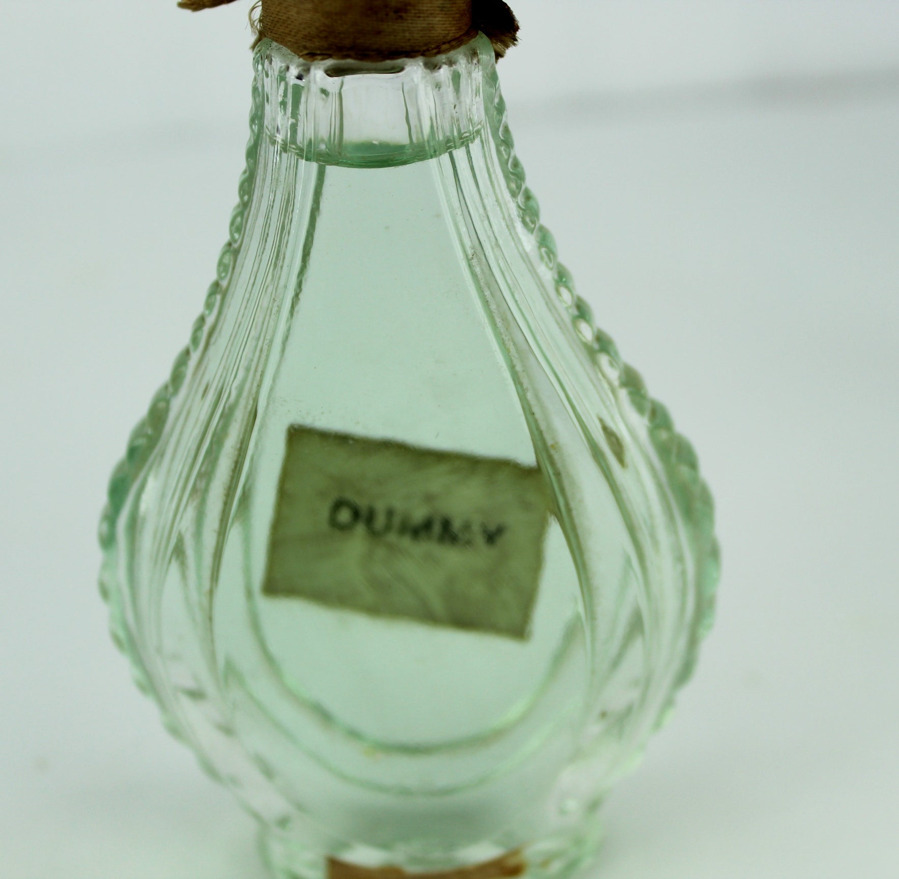 Old Chantilly Houbigant Launched 1941 Dummy Factice Perfume Bottle 2 Oz 4 3/4" dummy marked inside label reverse