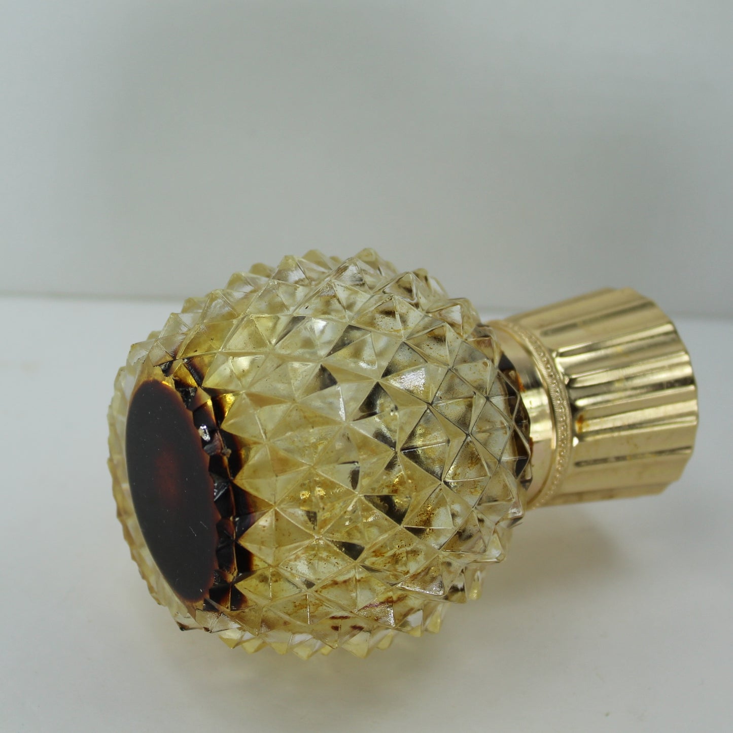 Vintage Before 1968 Marcel Franck Hobnail Perfume Bottle Empty empty collectible from paris