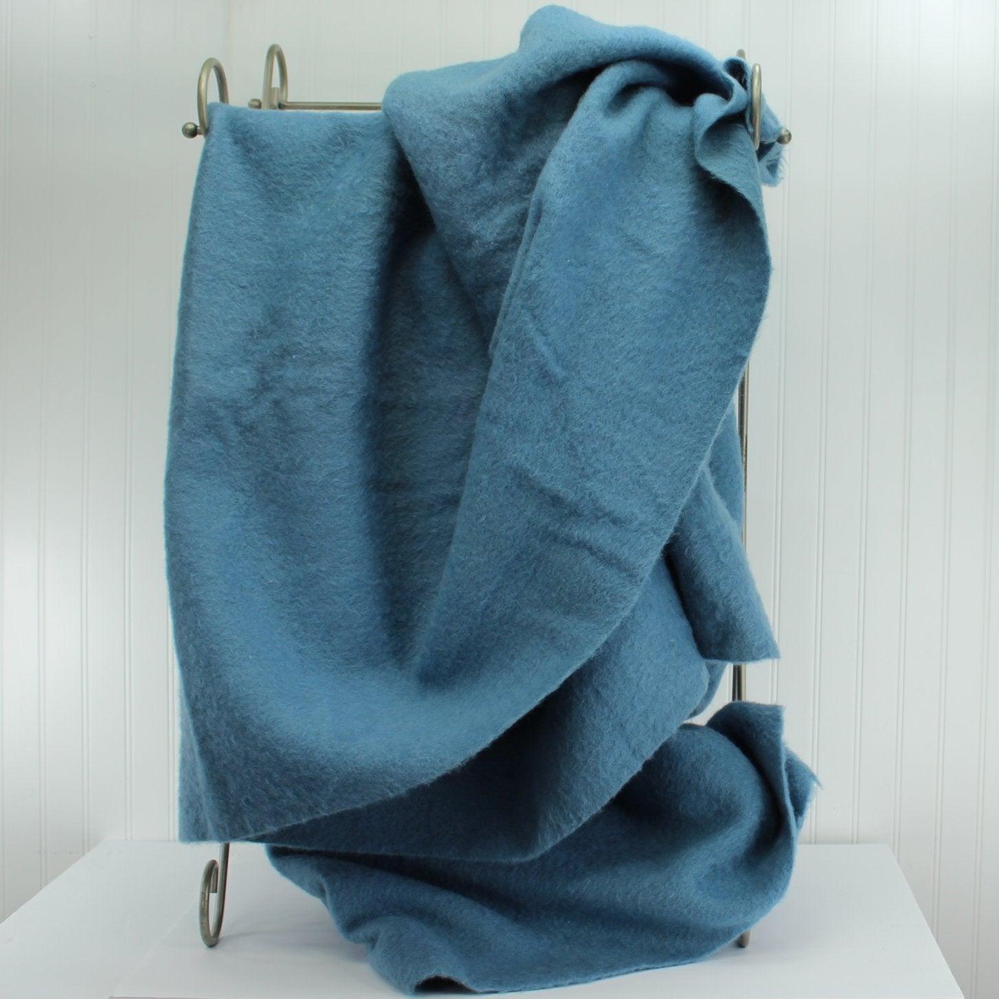 Hudson Bay Wool Blanket Blue Pastel Series 1930 1960 Excellent Estate very heavy blanket