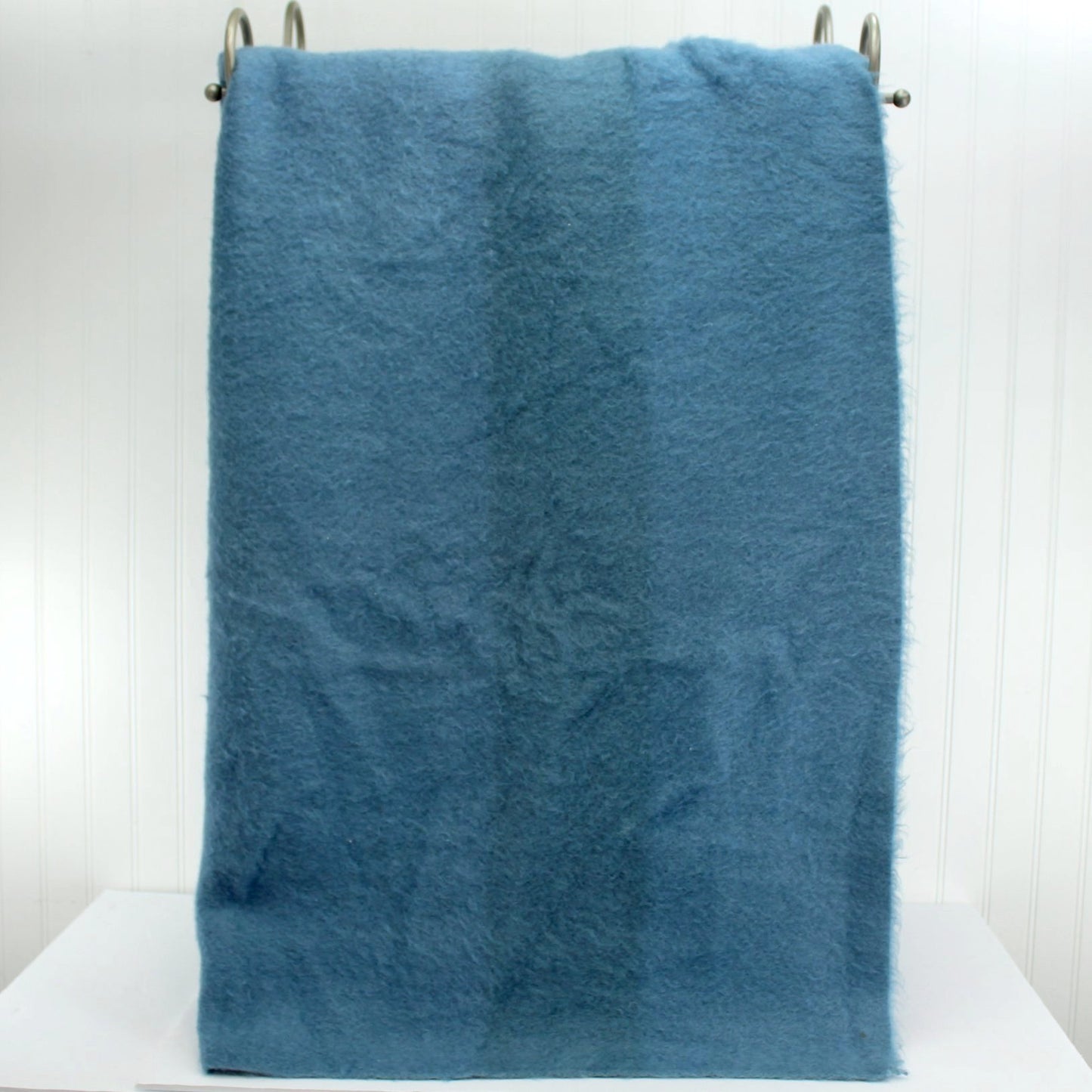 Hudson Bay Wool Blanket Blue Pastel Series 1930 1960 Excellent Estate subtle coloring of band