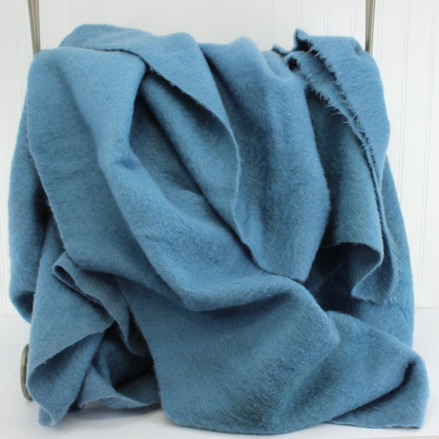 Hudson Bay Wool Blanket Blue Pastel Series 1930 1960 Excellent Estate