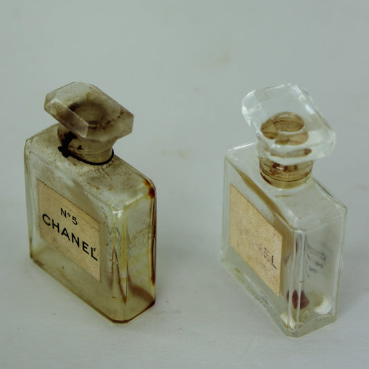 Chanel No. 5 Perfume Bottles .275 and 1/4 oz Miniatures
