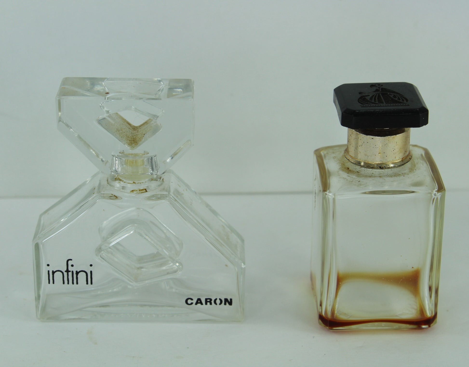 Infinity Caron Lanvin Arpege Empty Designer Bottles Made France HP Design lanvin mother daughter logo top