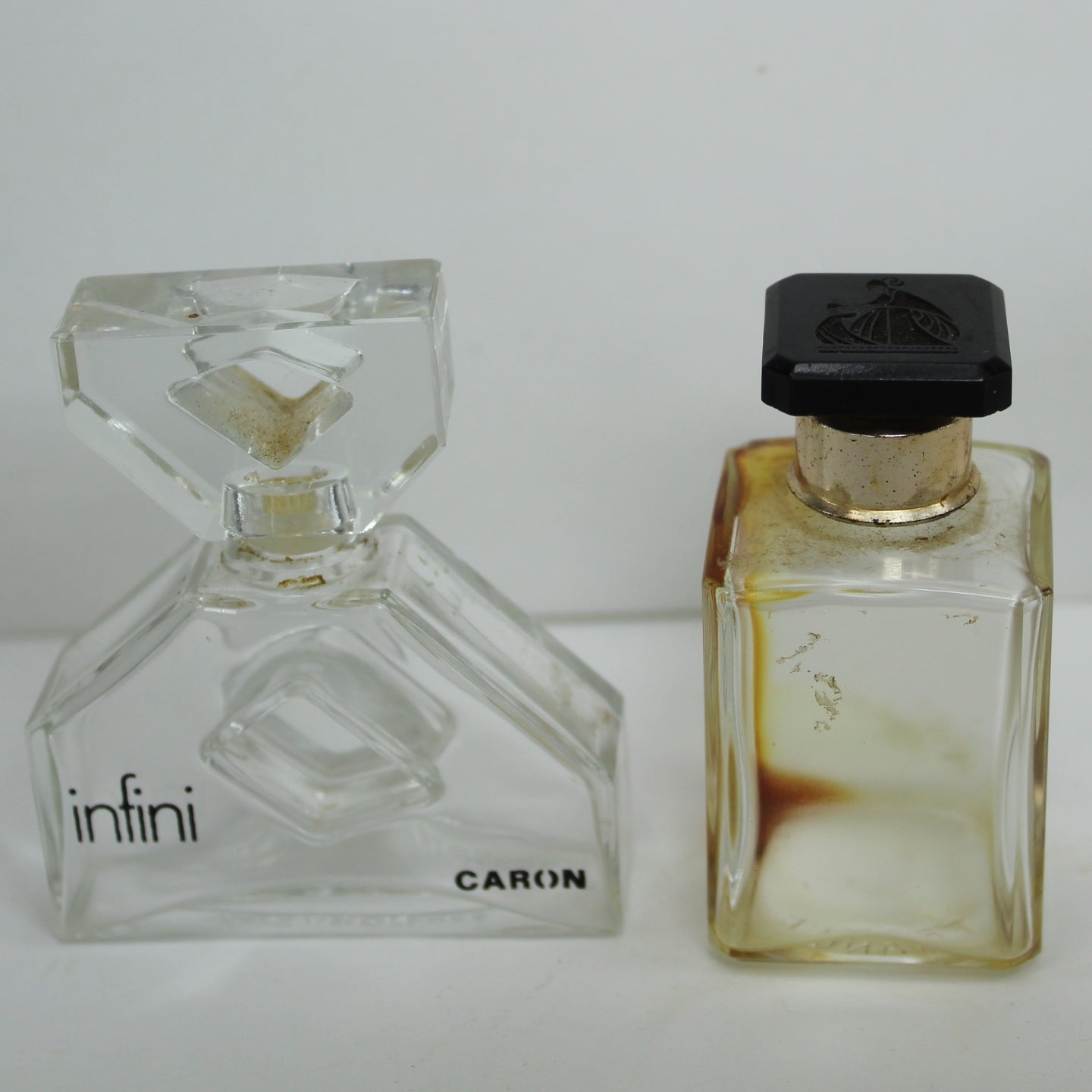 Infinity Caron Lanvin Arpege Empty Designer Bottles Made France HP Design