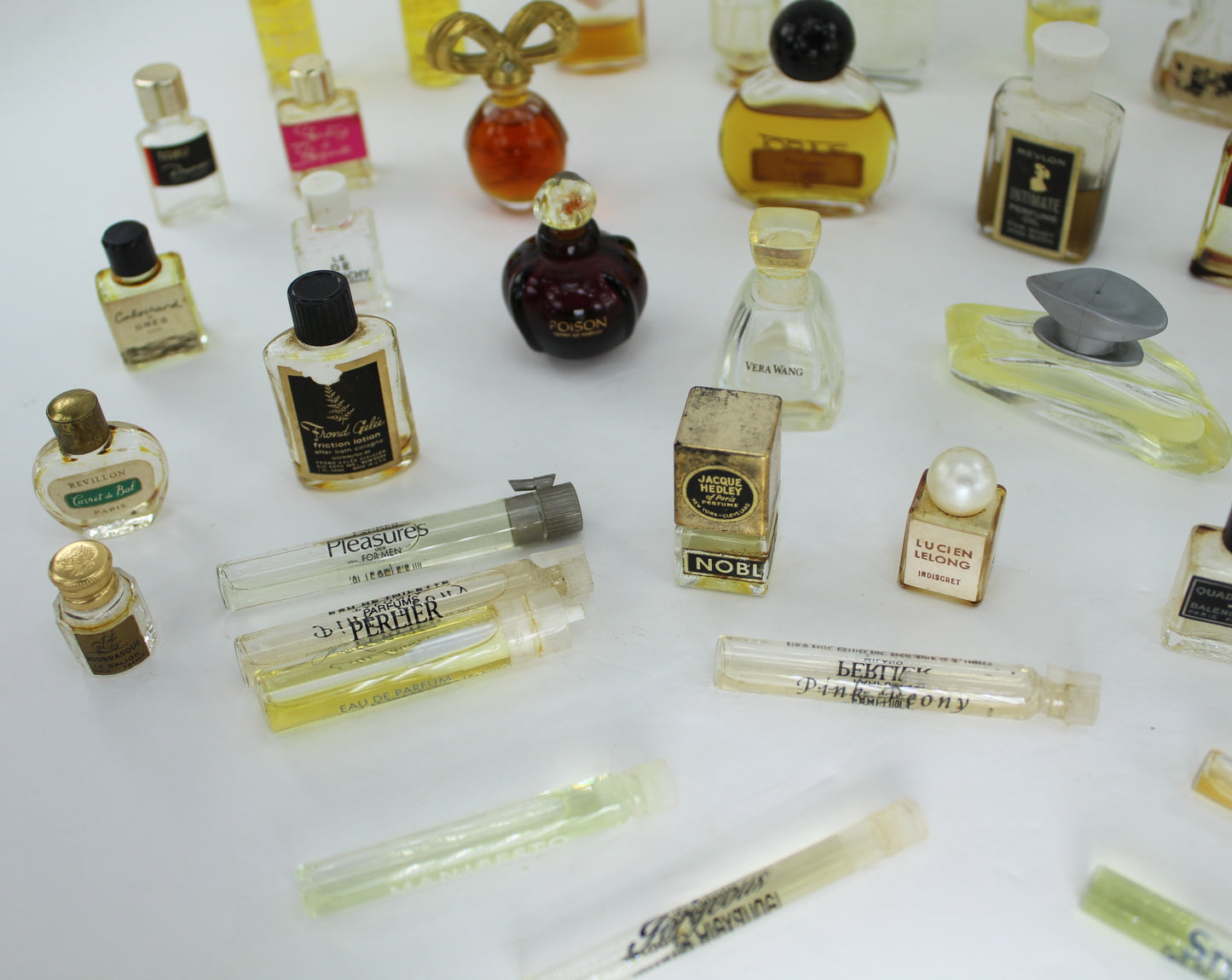 Vintage 42 Designer Perfume Bottles Mini Micro Mino Collection Partial Full estee lauder dior dana