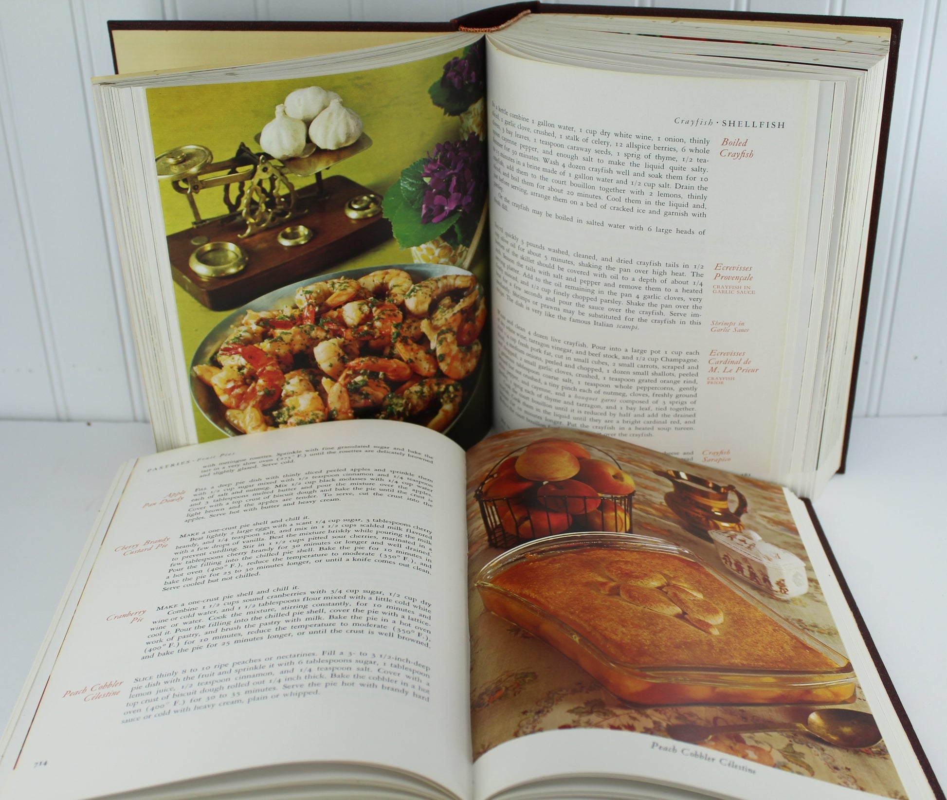 Gourmet Cookbooks 2 Volume Collection 1976 Gourmet Magazine Presentation 800 pages recipes photos