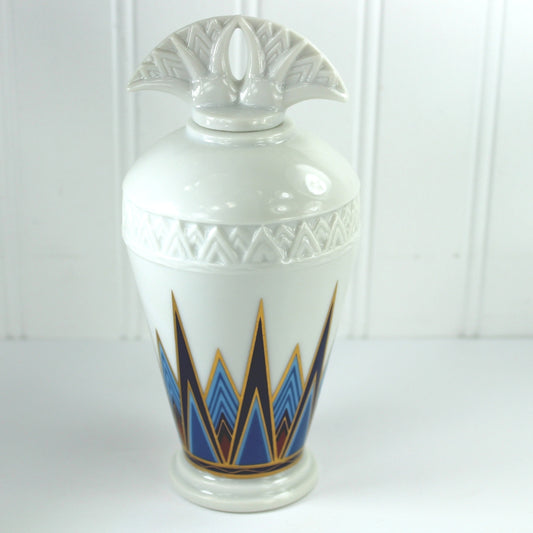 Vintage 1982 Treasures of Pharoahs Eliz Arden Collection Royal Pyramid Vase Egyp