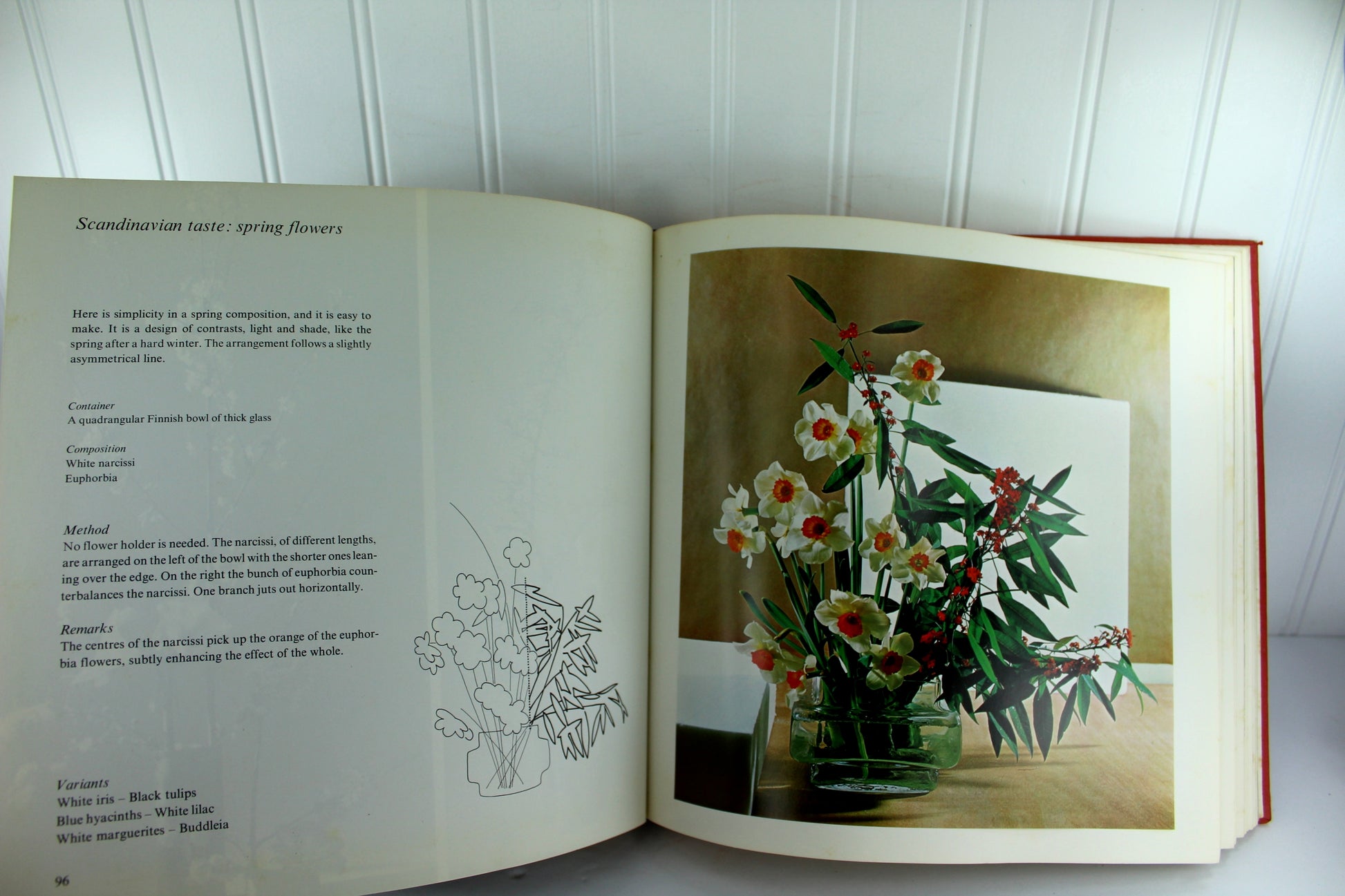 Collection 2 Vintage Books Flower Arranging Mastery Japanese & European Home Floral seasonal flowers europe