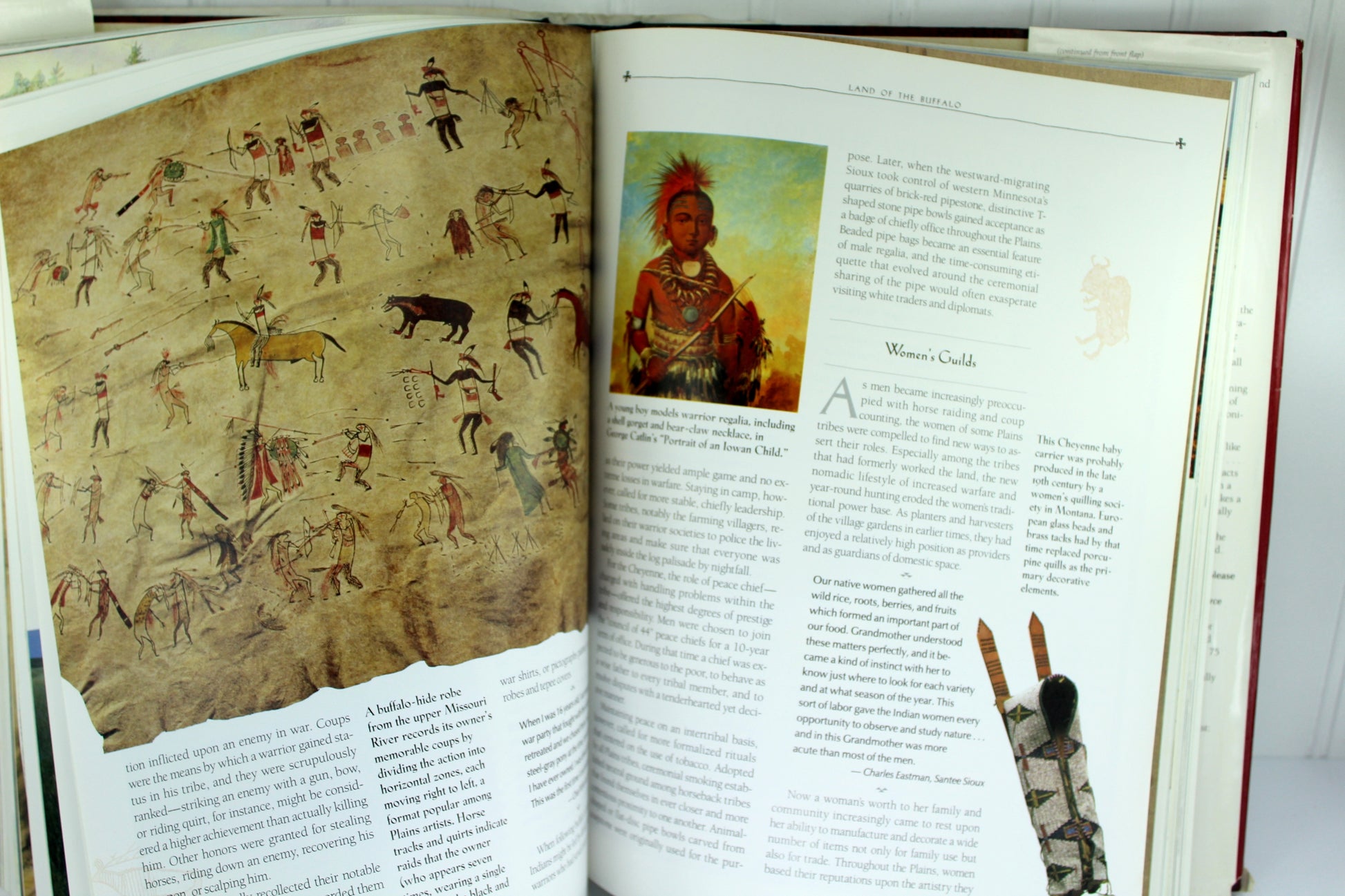 Collection 3 Vintage Books Native American Through Indian Eyes Mighty Chieftains lots of good photos color black white