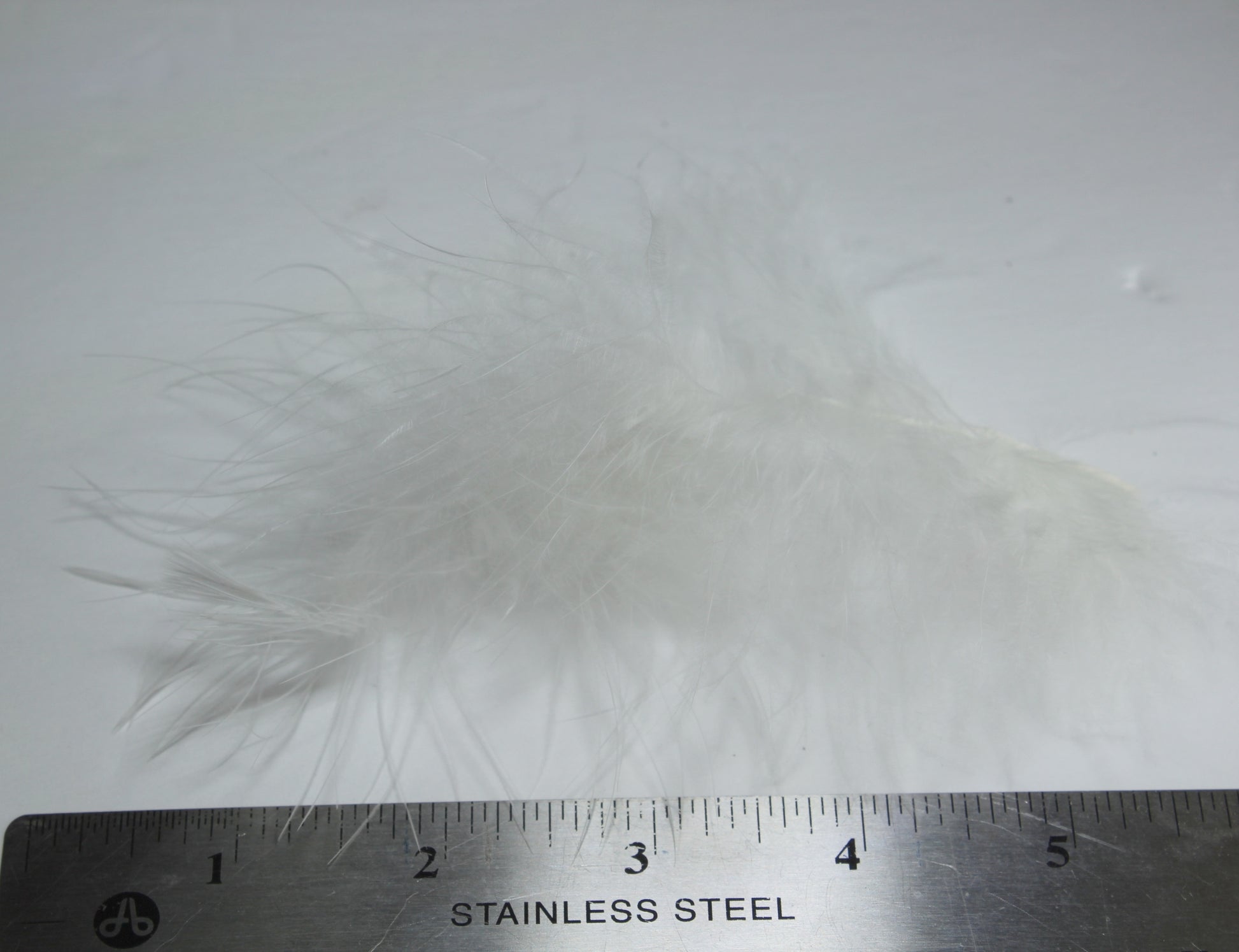 Collection 3 Fluffy Feather Boa Strands DIY Crafts Tie Flying Shades Pink White Use As Is Seperate single feather size