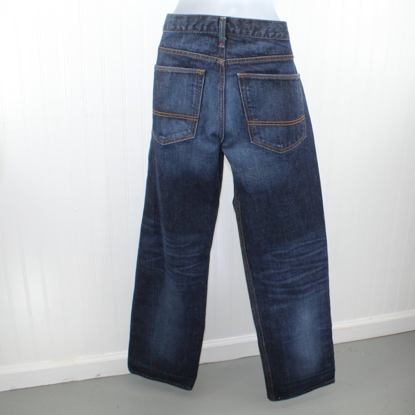 Arizona 100% Cotton Jeans Dark Blue Straight Cut 32X32 intact heavy jeans