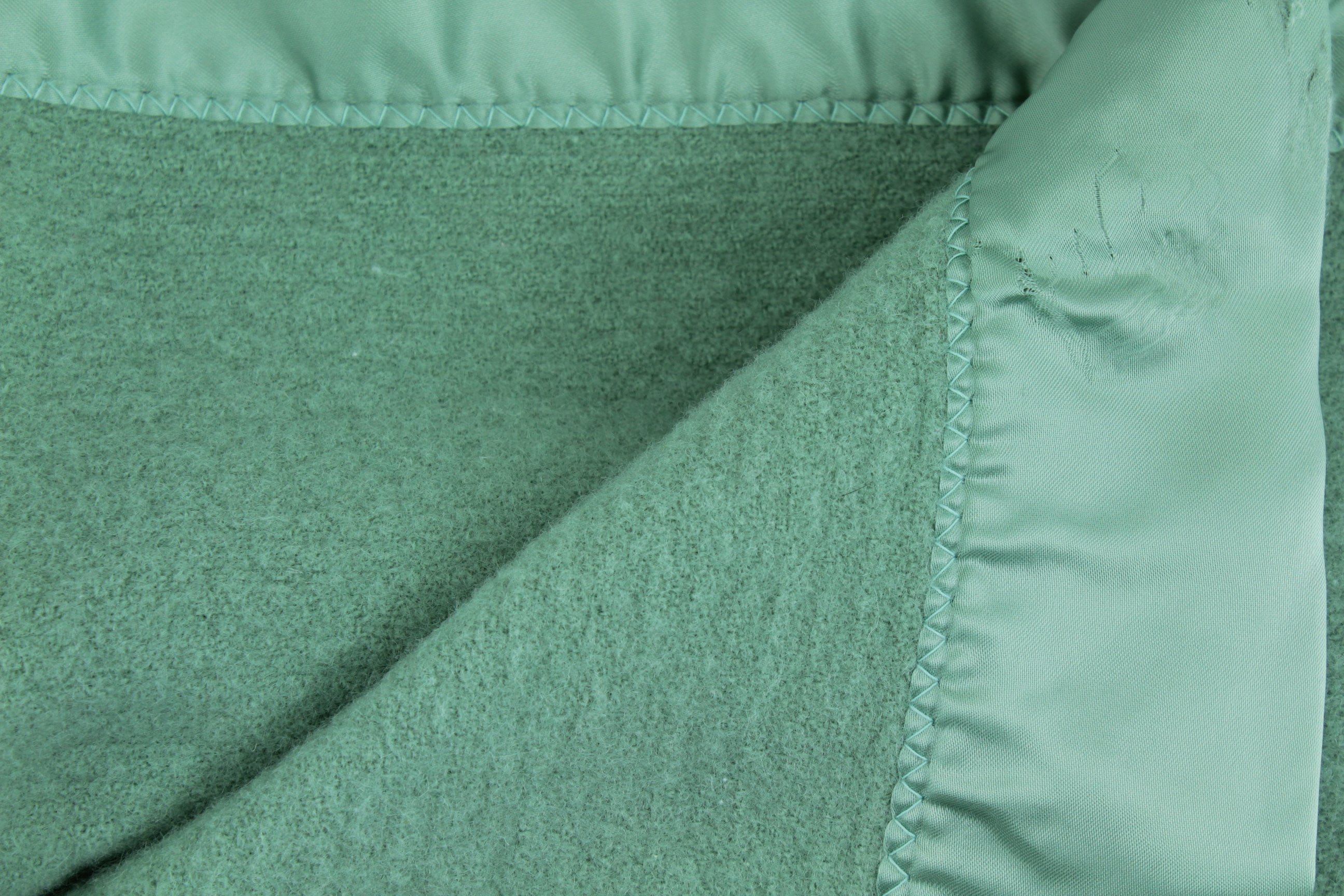 Coming Home Wool Blanket Washable Green 66