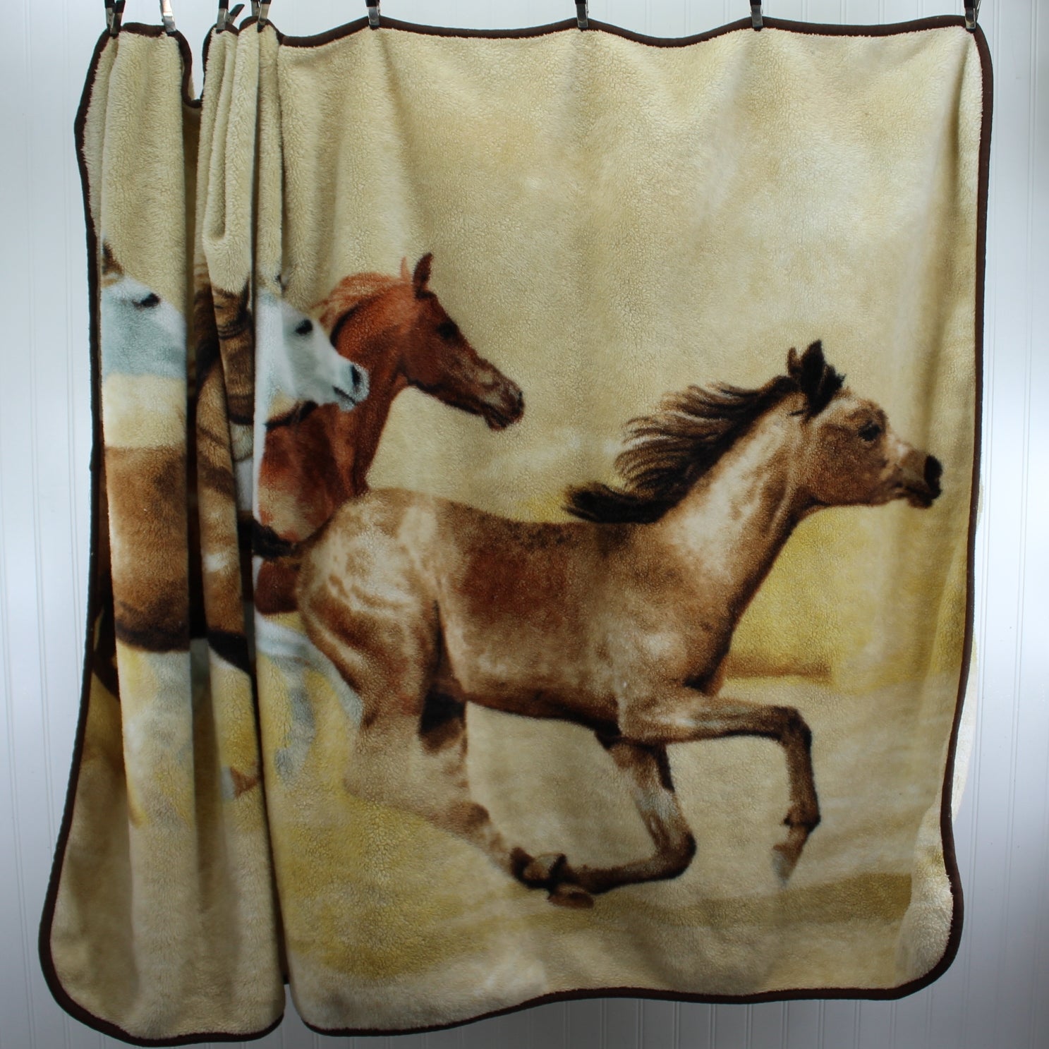 Blanket with best sale horse design