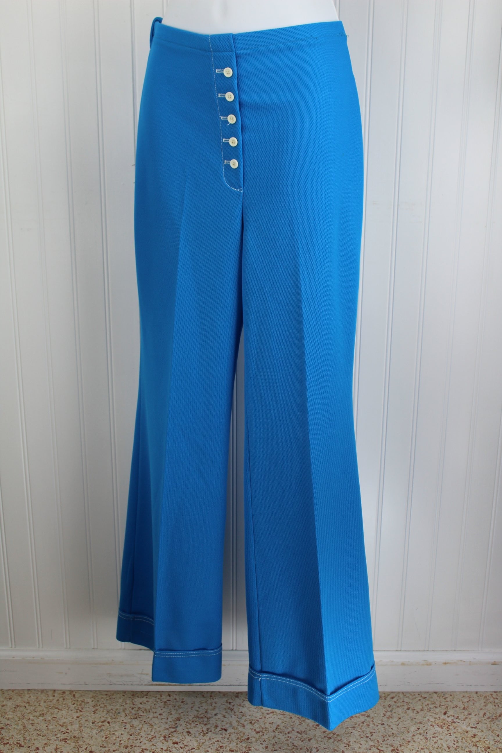 Vintage Jantzen Nautical Pants Suit 1960s - Button Tab Flare Pants - Long Sleeve Jacket fshionable