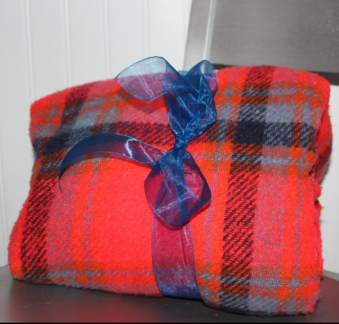 CHATHAM WearableThrow Pastels Coral Lavender Blue Acrylic Plaid
