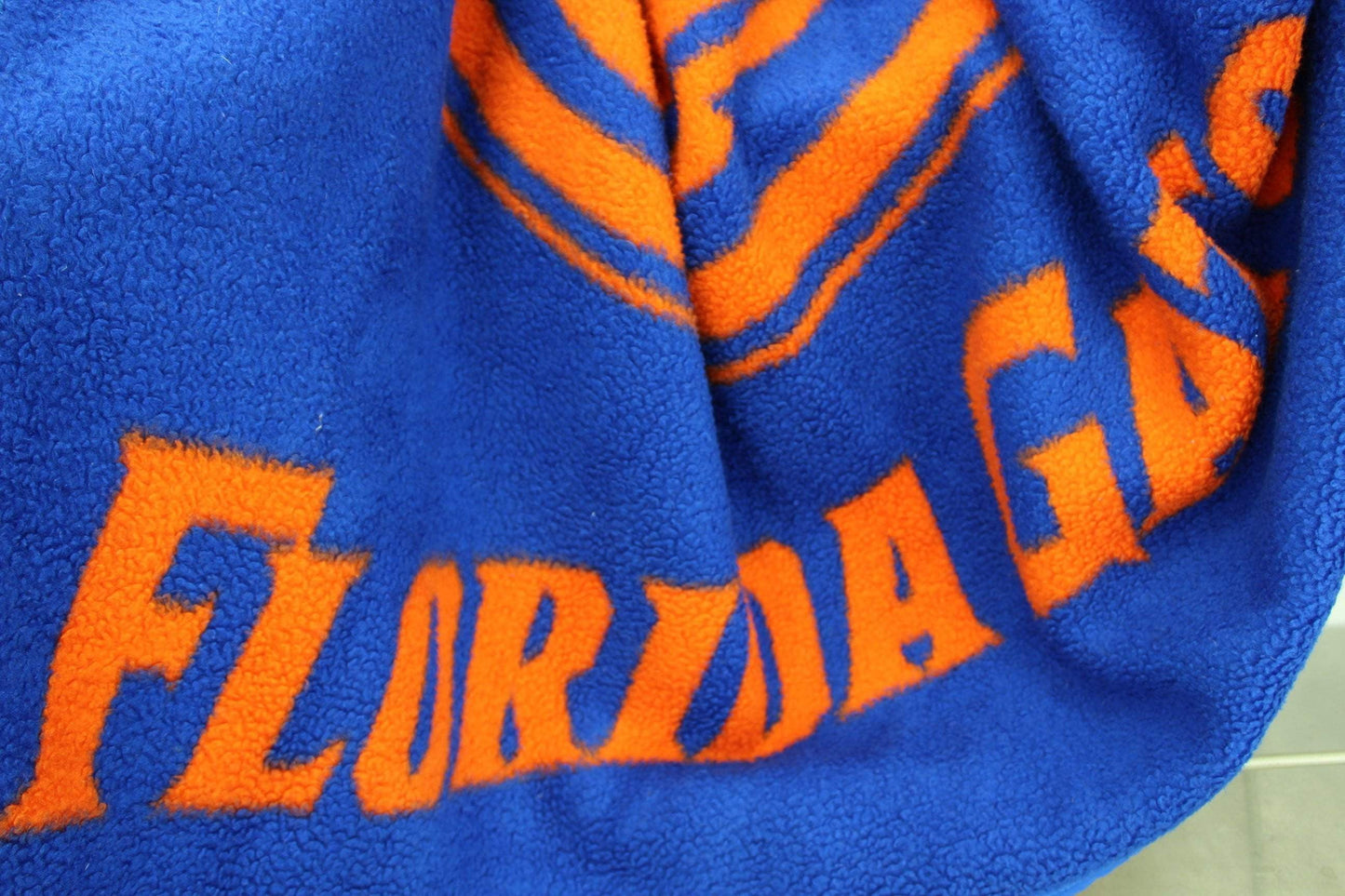 Biederlack Acrylic Blend Stadium Blanket Florida Gators UF Gator Logo - 54" X 48" USA nice pre owned condition