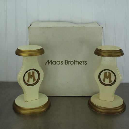 Maas Brothers Dept.Store Collectibles Display Stands in Maas Original Box - Olde Kitchen & Home