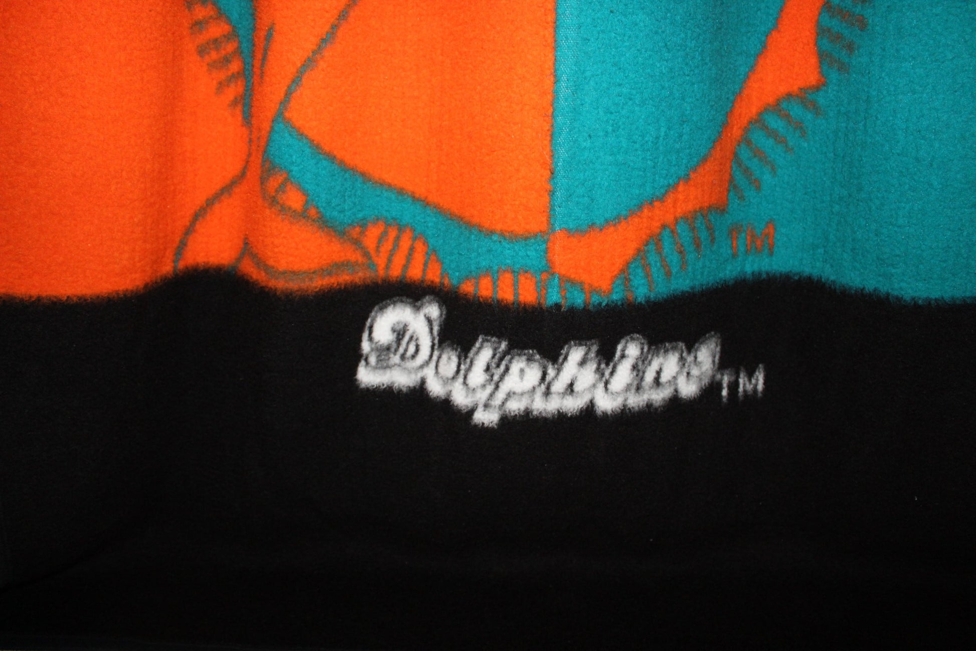 Biederlack Miami Dolphins Blanket Poly Acrylic Collectible stadium blanket