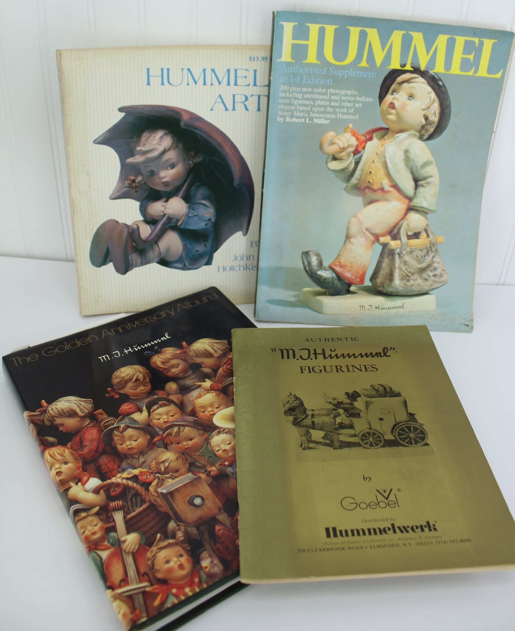 Collection 4 Hummel Goebel Books Vintage Hotchkiss Miller 1970s 1980s estate of collector