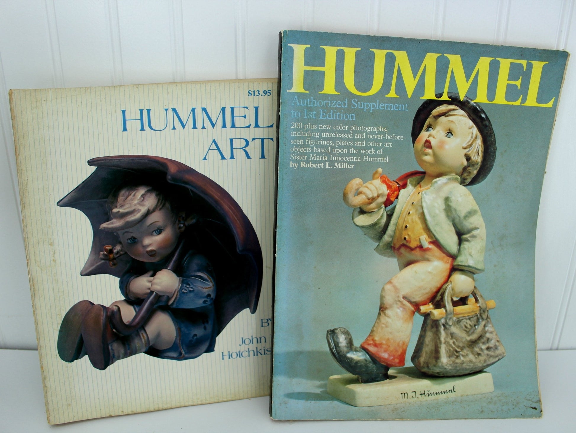 Collection 4 Hummel Goebel Books Vintage Hotchkiss Miller 1970s 1980s minor show of use