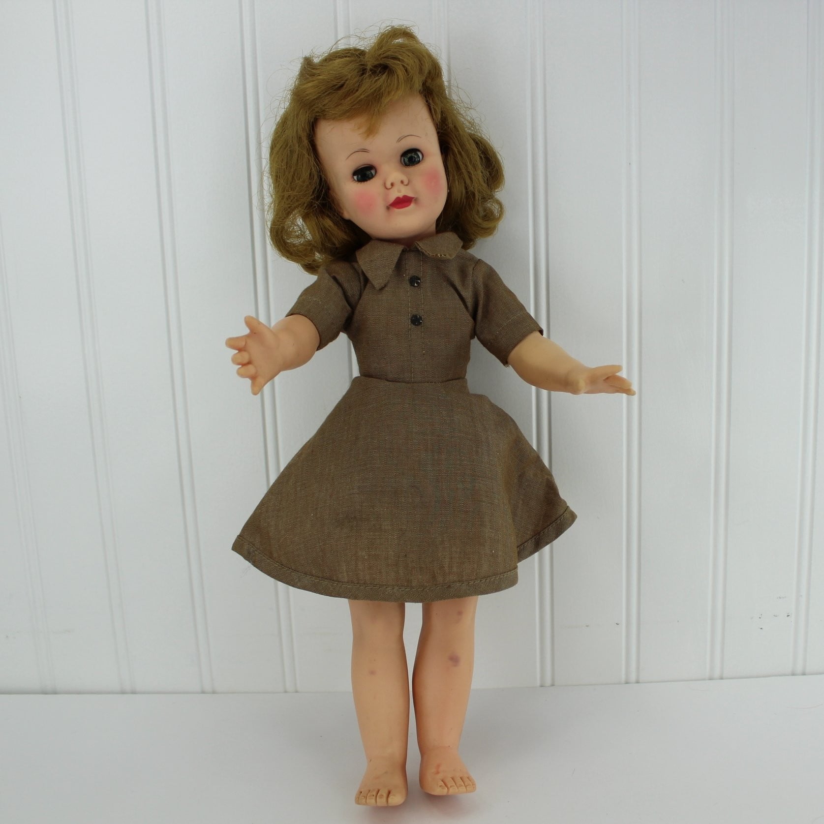 Effanbee 15" Doll Patsy Ann Brownie Girl Scout 1959