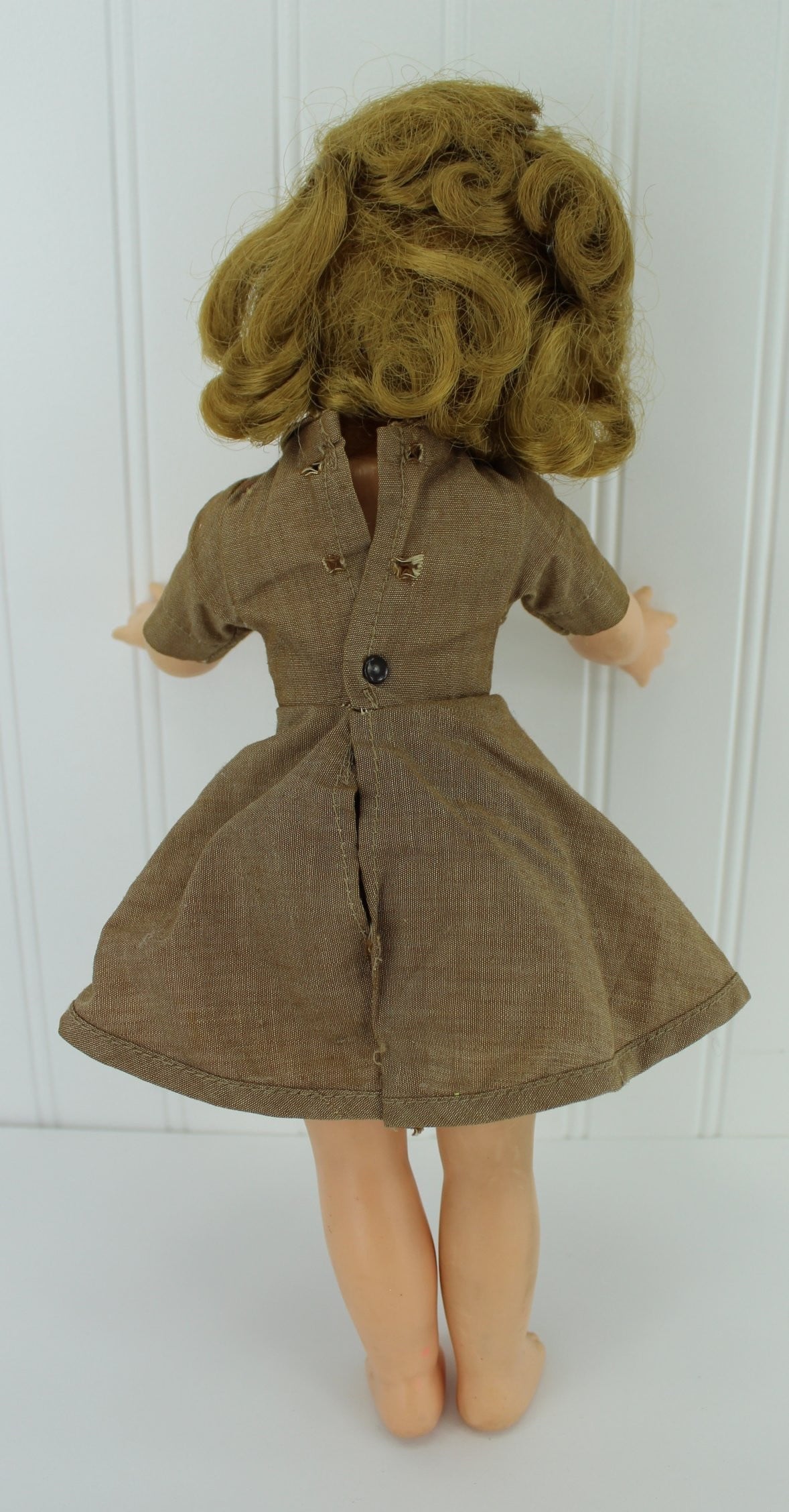 Effanbee 15" Doll Patsy Ann Brownie Girl Scout 1959 mid century doll