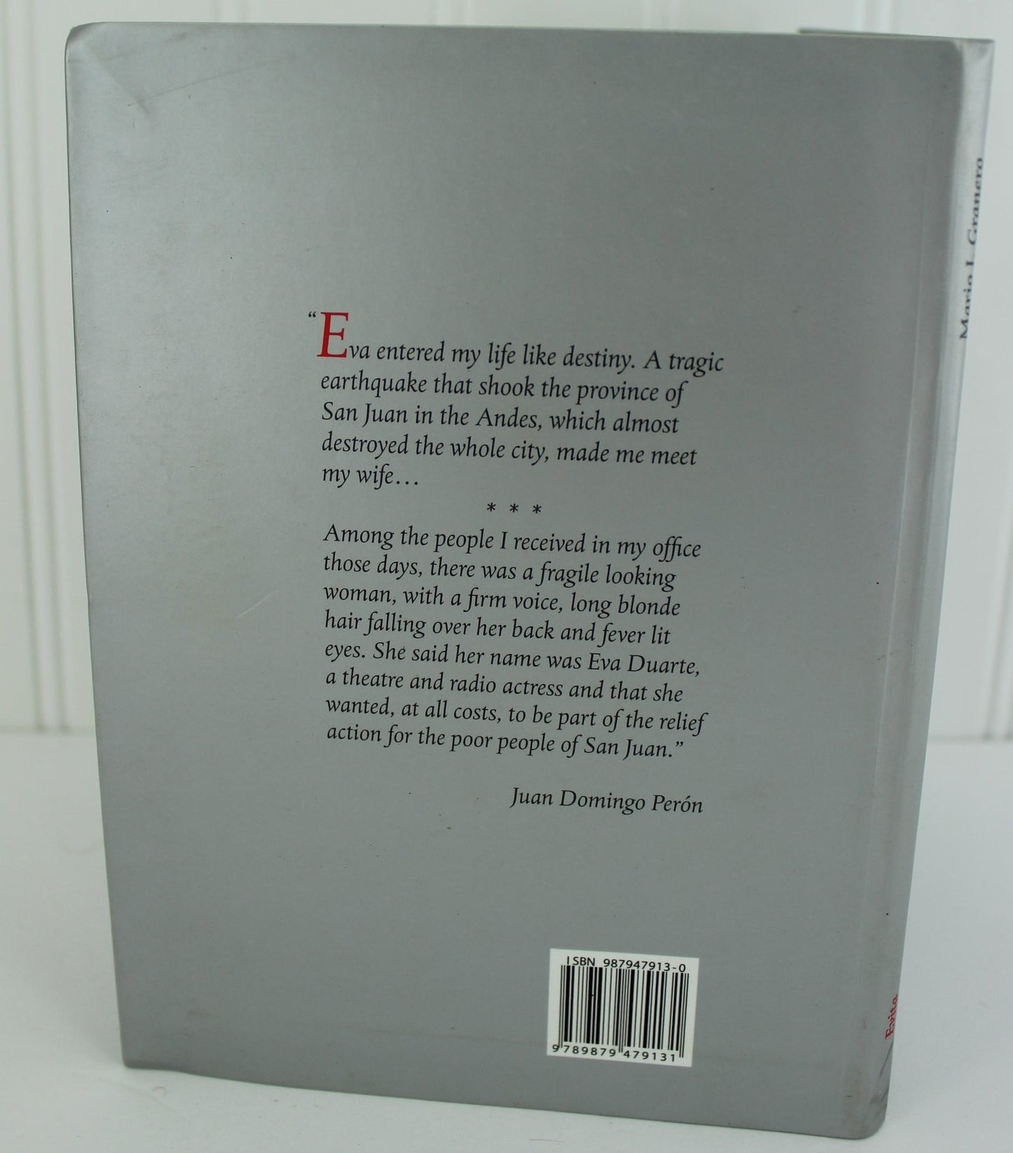 Evita Life & Images Lovely Poignant Book eva peron story many photos