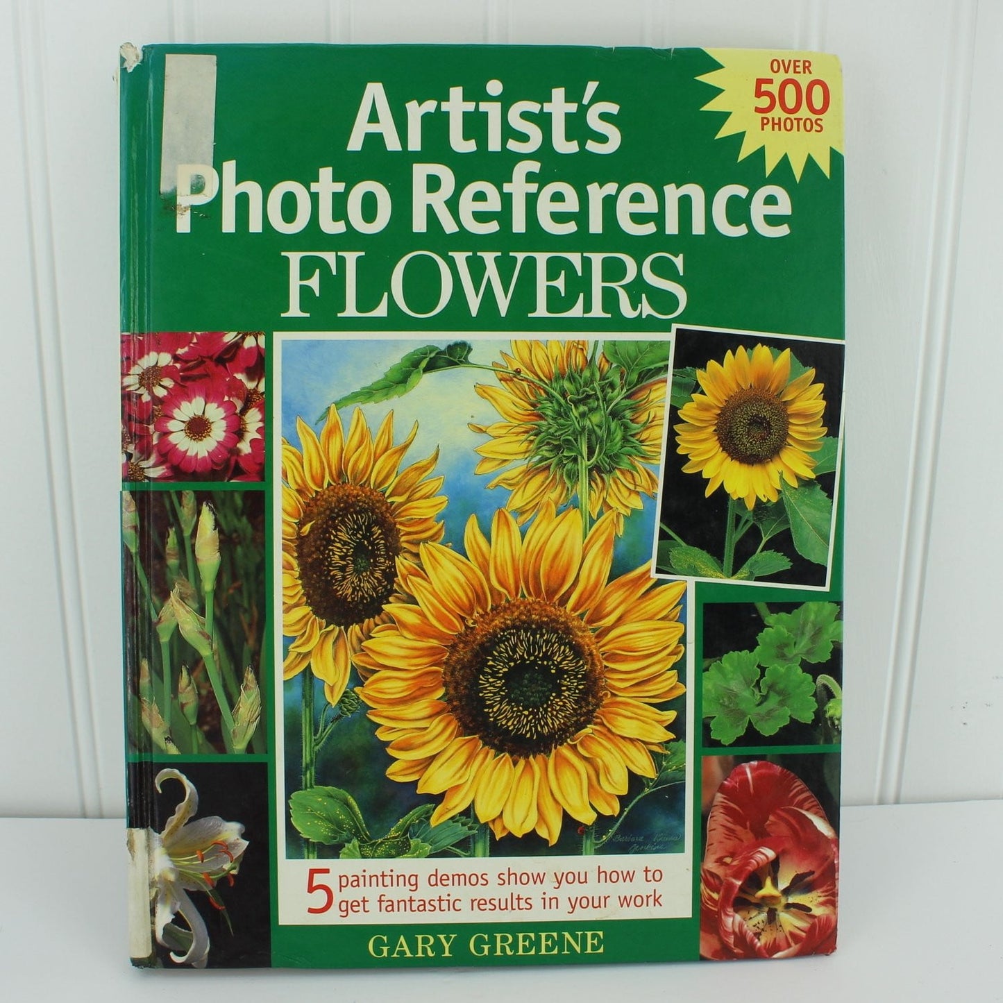 Gary Greene Artist's Photo Reference Flowers 500+ Photos & How To
