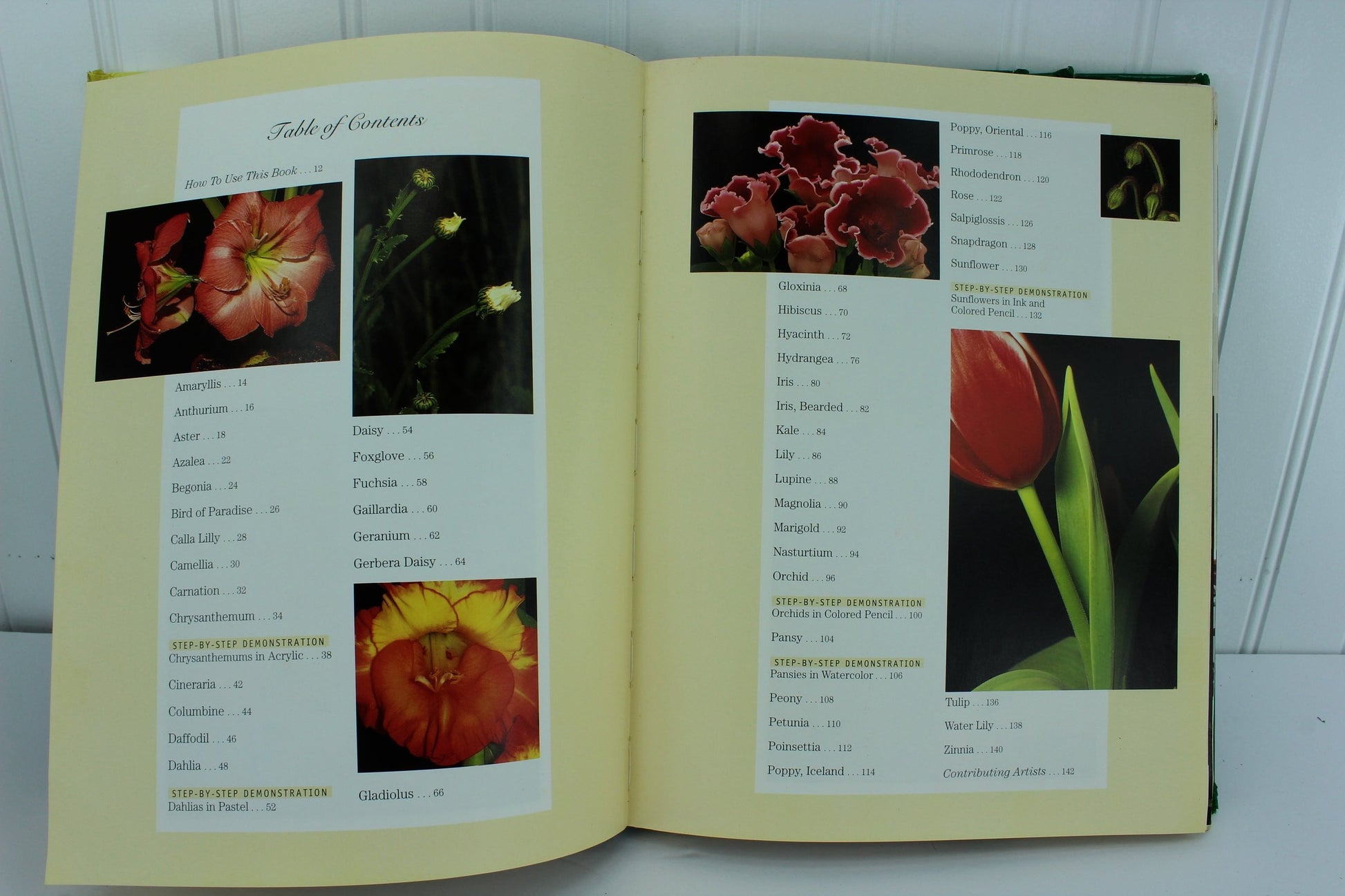 Gary Greene Artist's Photo Reference Flowers 500+ Photos & How To magnolia lily zinnia