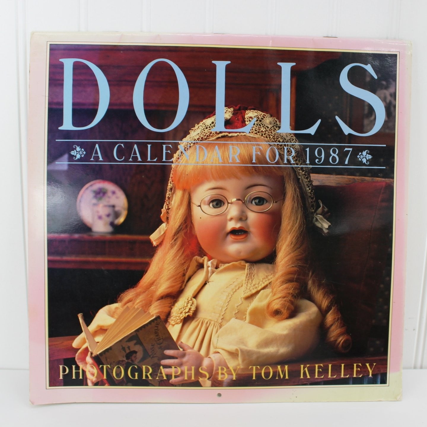 Vintage Dolls Calendar 1987 Collectible Doll Clothes Reference