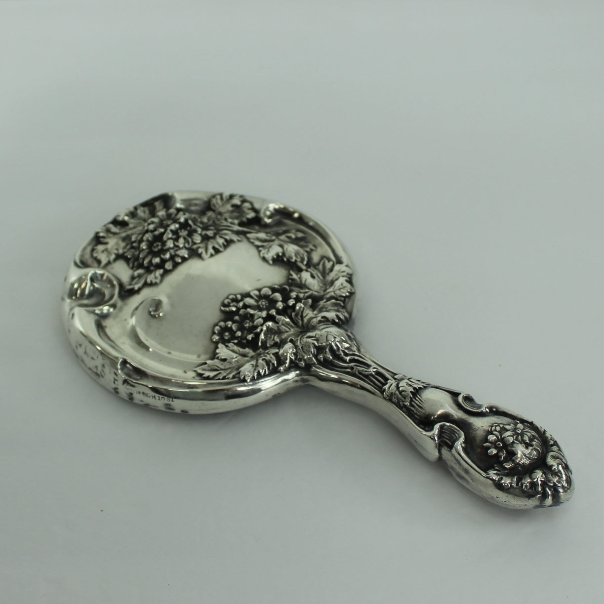 Old vintage 835 Silver hand mirror = 83.5% online solid Silver