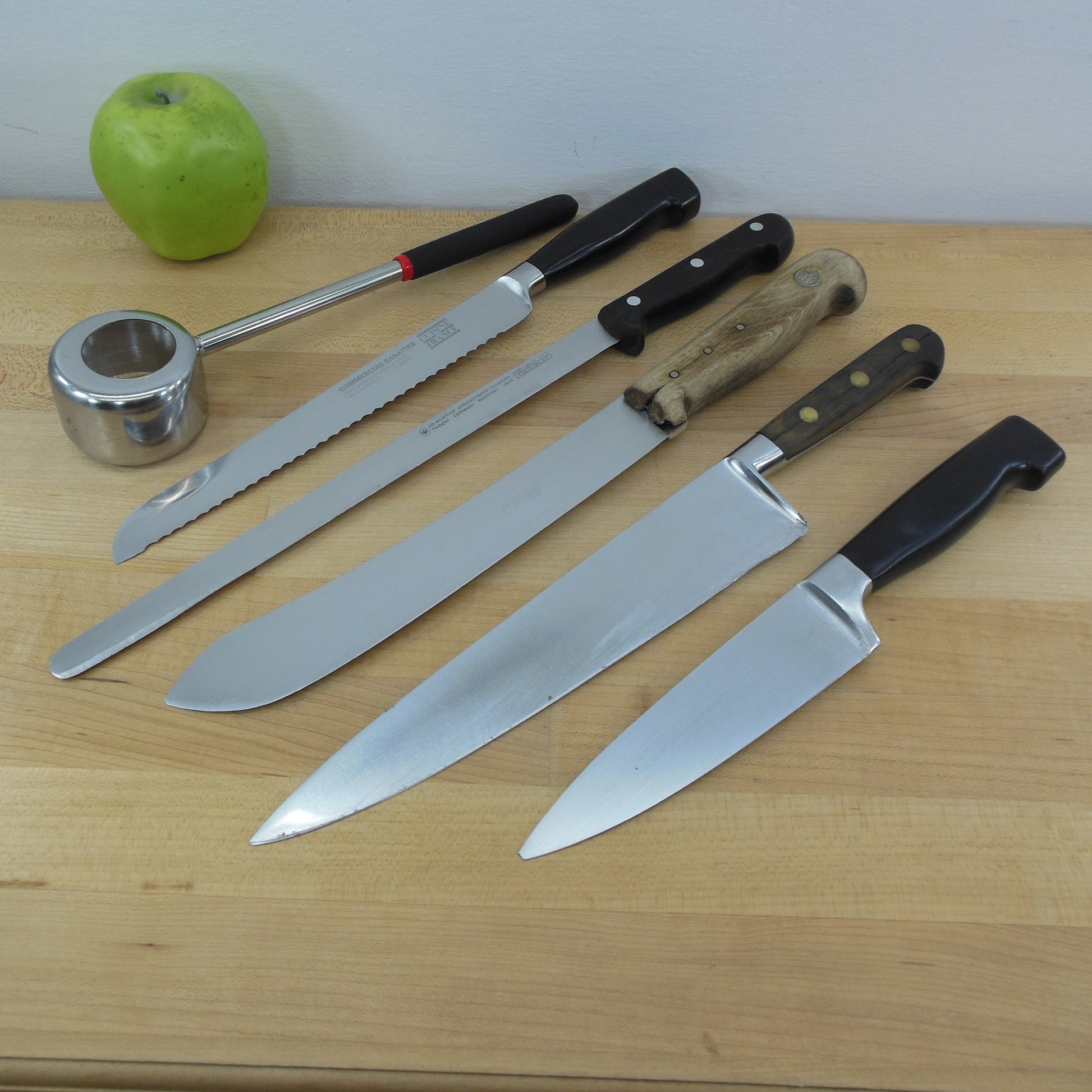Fritagelse Partina City hydrogen Henckels Wusthof Sabatier Knife Lot Chef Butcher Slicing - Discounted –  Olde Kitchen & Home