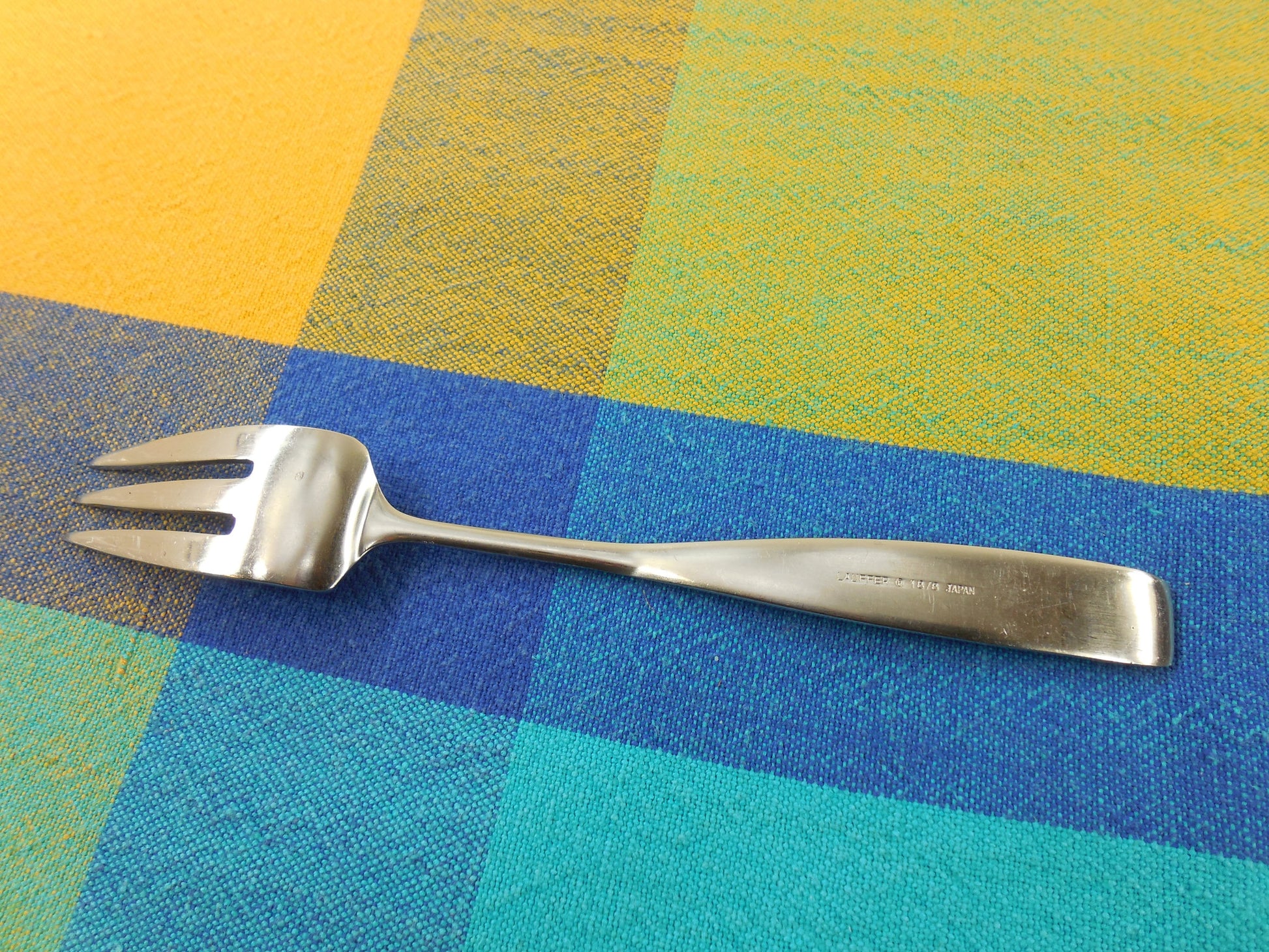 Towle Lauffer Bedford Japan Stainless Salad Fork Vintage Used