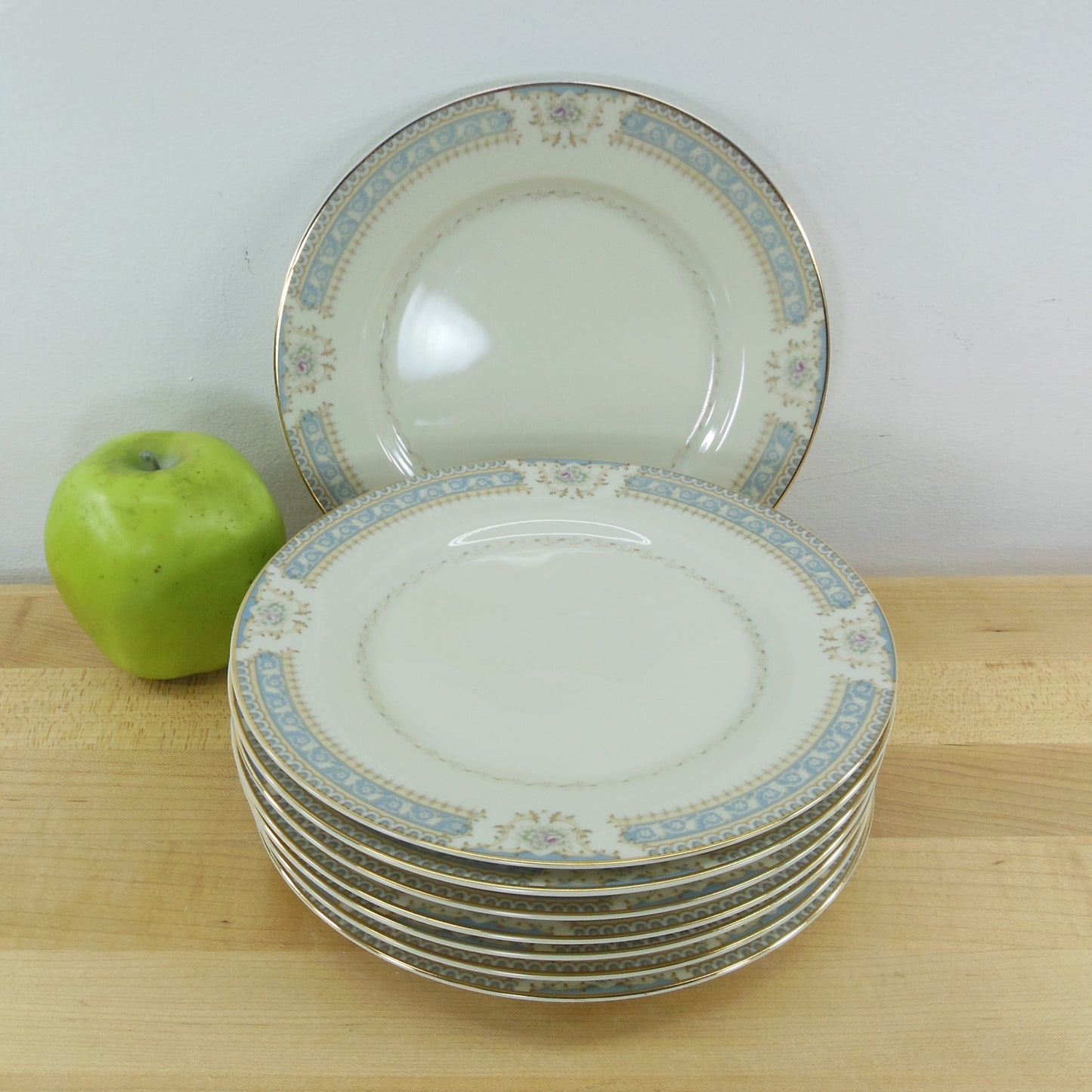 Mikasa Japan Lexington Porcelain China - Salad Plates 8 Set