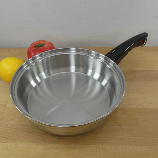 West Bend Lustre Craft 5 Ply Mul-Ti-Core T304 Stainless 9" Skillet Pan