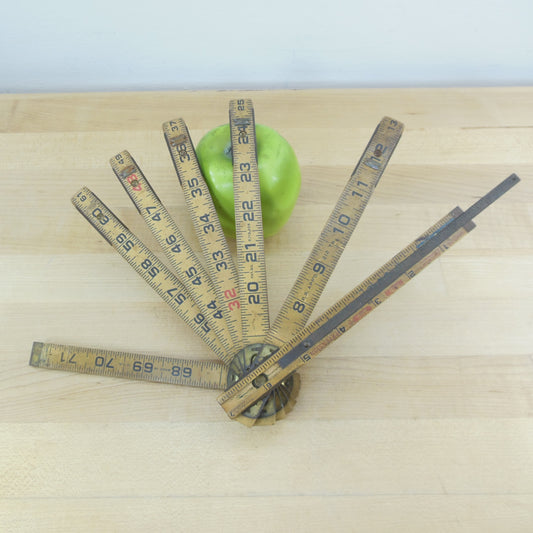 Lufkin X46X Red End 6' Folding Wood Ruler Rule Extension