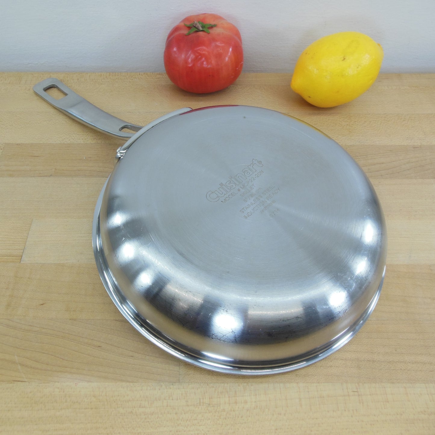 Cuisinart MultiClad Pro Triple Ply Stainless Skillet 8" Used