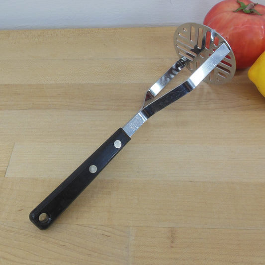 Vintage Ekco Forge Spatula Spreader Stainless Steel With Black