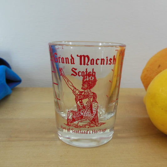 Grand Macnish Whiskey 2.5 Ounce Shot Glass