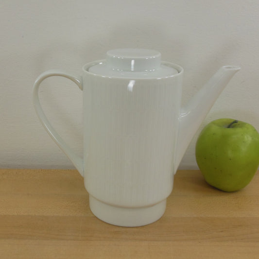 Melitta Germany 20-100 White Porcelain Coffee Tea Pot Rectangles