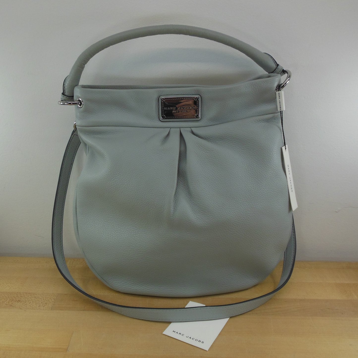 Marc Jacobs Q Hillier Hobo Bag Ice Blue NWT